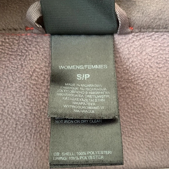 The north face women coral fleece sweater small petite - Picture 7 of 13